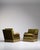 1940s Pair Of Danish Velvet Armchairs For Sale - Image 4 of 11