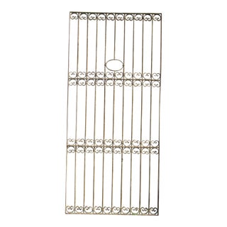 Antique Victorian Iron Gate For Sale