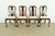 Queen Anne Henkel Harris Queen Anne Solid Mahogany Dining Chairs, Set of Four For Sale - Image 3 of 14