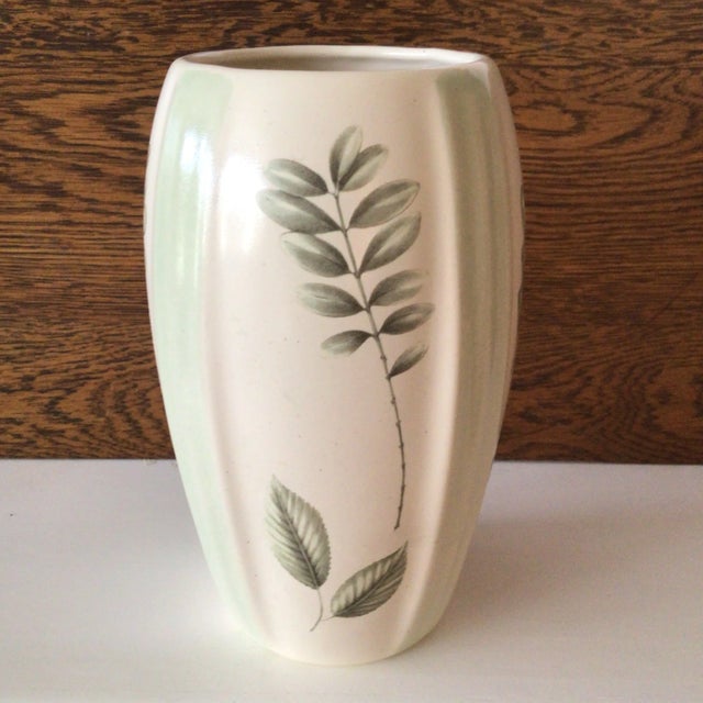 Haeger Royal Haeger Floral Leaf Vase For Sale - Image 4 of 13