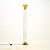 An extremely stylish and well made vintage Italian brass and glass floor lamp by Max Baguara for Lamperti. It was made in...