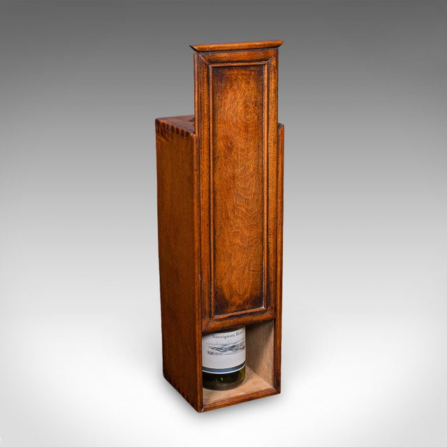 Traditional Antique Wine Bottle Presentation Case, English, Champagne Magnum Box, Regency For Sale - Image 3 of 12