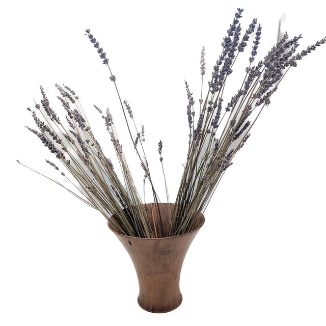 Offered is a handcrafted wood-turned and lathed vase made of Norfolk Island Pine by Paul F Heede in 1994. It bears his...