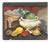 Still Life Composition, 20th Century, Oil Painting on Cardboard For Sale