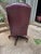 Hancock & Moore Swivel and Rocker Burgundy Tufted Leather Nailhead Trim Office Desk Chair For Sale - Image 15 of 16