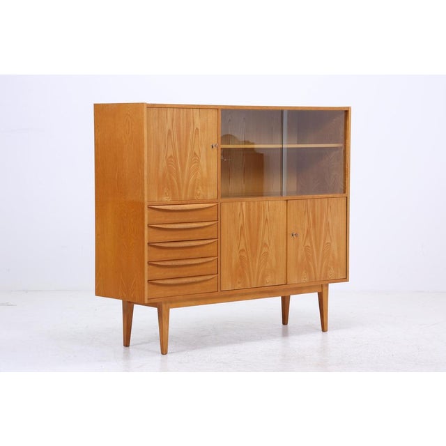 Mid-Century 602 Series Display Cabinet by Franz Ehrlich for Hellerau, 1950s For Sale - Image 14 of 16