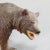 Vintage Wooden Strolling Bear, Brienz, 1950s For Sale - Image 6 of 8