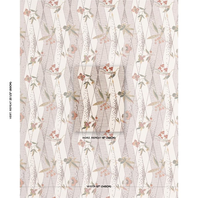 A marvelous design that we discovered in our archive, Romola is a unique geometric stripe with delicate scattered...