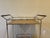 Naya Polished Chrome Bar Cart With Smoke Acrylic Shelves For Sale In Charlotte - Image 6 of 18