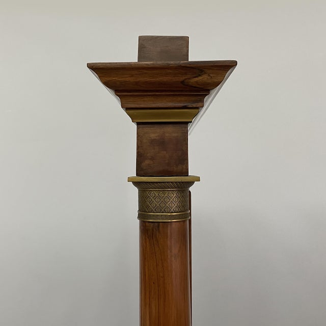 Mid-19th Century Italian Empire Mirror with Drawer For Sale - Image 12 of 18