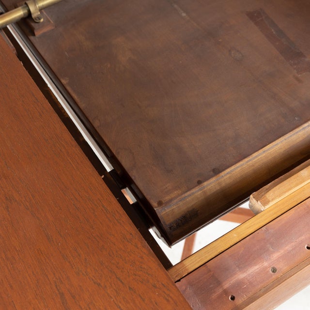 Extendable Round Teak Table, 1960s For Sale - Image 13 of 14