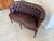 Brown Chesterfield Two Seater Club Sofa in Oxblood by Kultmöbel, 2000s For Sale - Image 8 of 9
