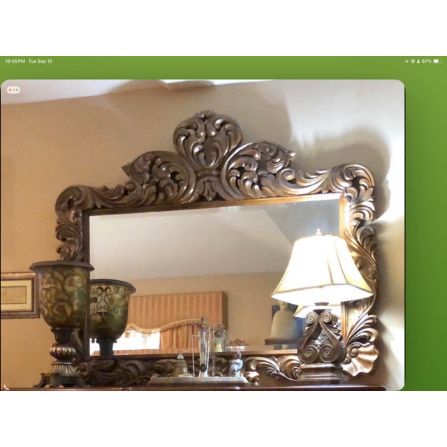 1980s Beautiful Henredon 6-Piece Bedroom Set ( Mattress & Bedding Not Included) For Sale - Image 9 of 11