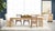 2020s Luna Rattan Frame Armless Dining Chair 2pc by Essentials for Living For Sale - Image 5 of 15
