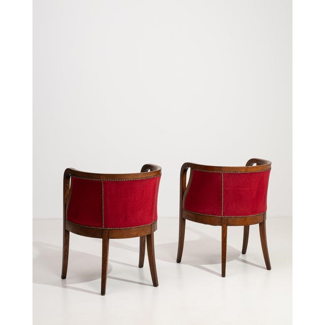 Late 19th Century Pair Of Upholstered Clubchairs For Sale - Image 12 of 14