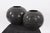 Kenneth Ludwig Chicago Chiseled Texture Black Iron Globe Vase- Small For Sale - Image 4 of 8