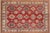Southwestern Kazak Red/Beige Wool Rug - 9'0''x12'1'' For Sale - Image 9 of 10