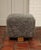 Dark Gray Vintage Grey Shearling Footstool For Sale - Image 8 of 8