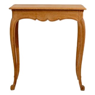 Louis XV Oak Side Table For Sale