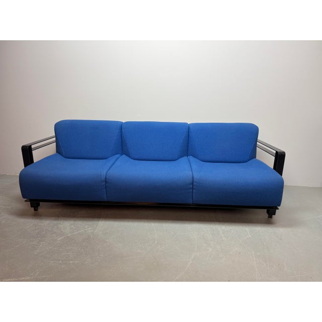 Metal Dutch Transformation Three-Seater Sofa by Hans De Wit for Artifort, 1980s For Sale - Image 7 of 7