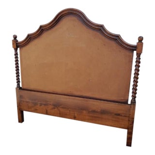 Holland Macrae Miller Queen Headboard in Cherry For Sale