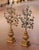 Pair of Mid-Century Italian Giltwood and Wrought Iron Pricket Candle Holders For Sale - Image 9 of 10