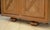 Wood Light Oak Wardrobe with Geometric Lattice Pattern, 1940s For Sale - Image 7 of 15