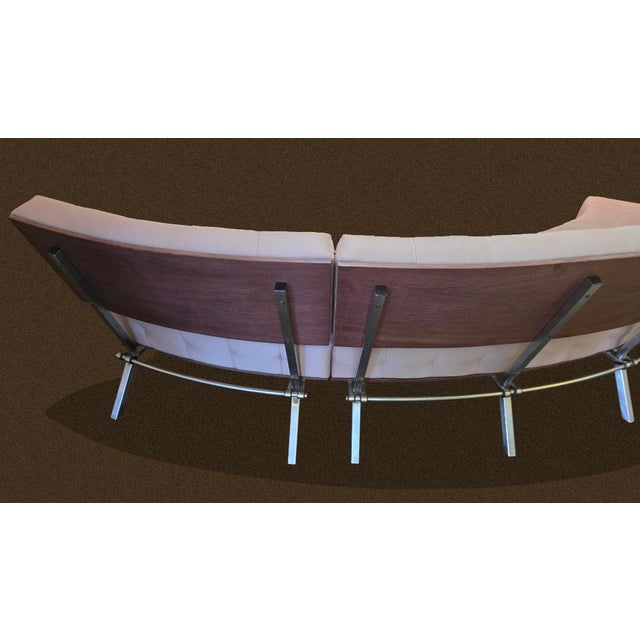 1990s 1990s Halô Three-Piece Curved Sectional Sofa by Rob Edley Welborn For Sale - Image 5 of 12