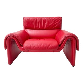 Model DS-2011/01 Red Chair from de Sede, 1980s For Sale