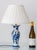 1970s Dutch Delft Blue and White Chinoiserie Ceramic Table Lamp from Royal Delft, 1970s For Sale - Image 5 of 15