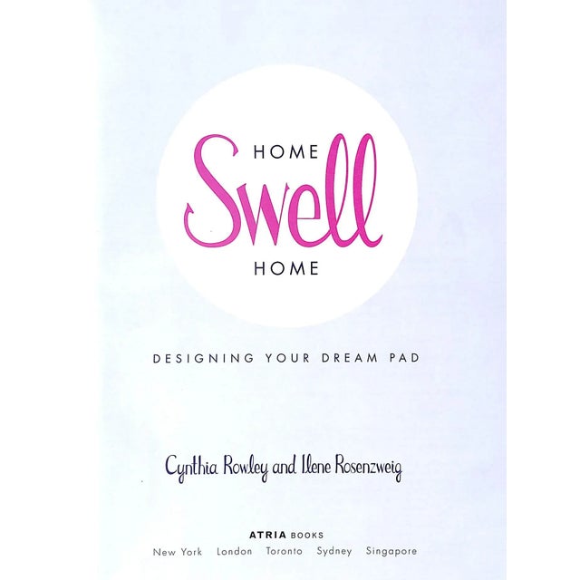 ROWLEY, Cynthia and ROSENZWEIG, Ilene Inscribed on half-title page [169] pp. Atria Books 2002 9 3/8" x 7 1/4" Sex and the...