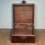 Vintage Rosewood Jewelry Box With Mother of Pearl & Jade Inlay | Chinoiserie Trinket Box For Sale - Image 4 of 9