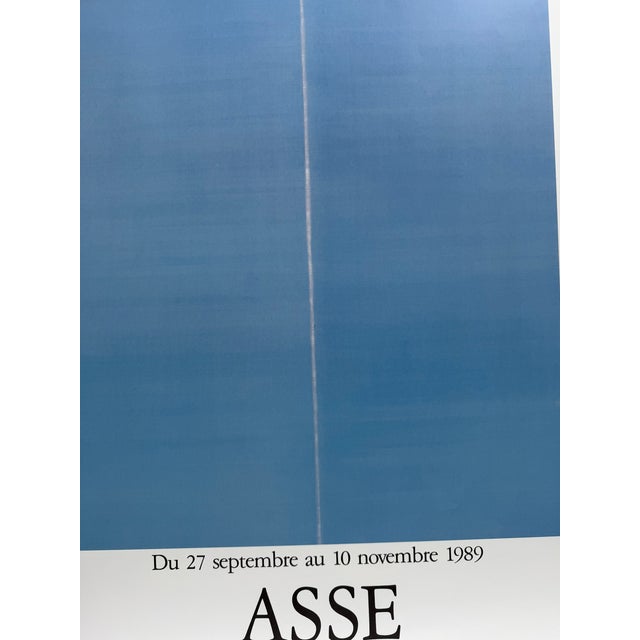 Geneviève Asse (1923–2021), 1989, Exhibition Poster, Printed in France. For Sale - Image 9 of 10