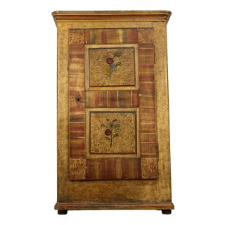 Folk Art Bridal Wardrobe, 1850s For Sale