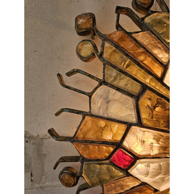 Poliarte Wall Lamps by Albano Poli for Poliarte, 1970s, Set of 2 For Sale - Image 4 of 7