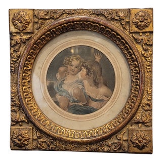 Sir Thomas Lawrence, The Calmady Children, 1800s, Watercolor Etching For Sale