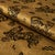 Schumacher SAMPLE - Schumacher Kinabalu Velvet Fabric In Gold For Sale - Image 4 of 4