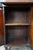 Mid Century Baker Georgian Mahogany Breakfront Bookcase Cabinet Bubble Glass, Attributed For Sale - Image 12 of 18