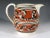 American Antique English Mocha Pottery Earthworm Jug, Circa 1820 For Sale - Image 3 of 10