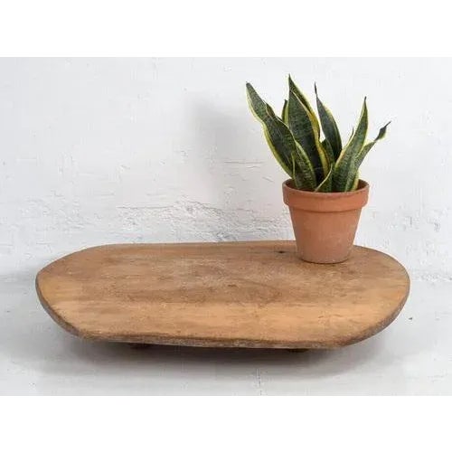 Wood Antique Wood Coffee Table, 1900s For Sale - Image 7 of 10