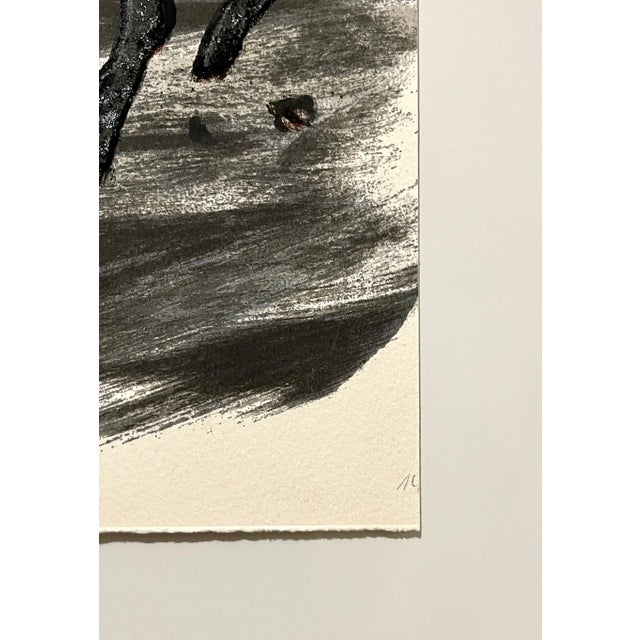 Emil Schumacher, Limited Edition Serigraph Terraraph Print Abstract Art Informel For Sale - Image 4 of 9