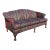 Howard’s Furniture Vintage Chippendale Style Sofa Couch For Sale