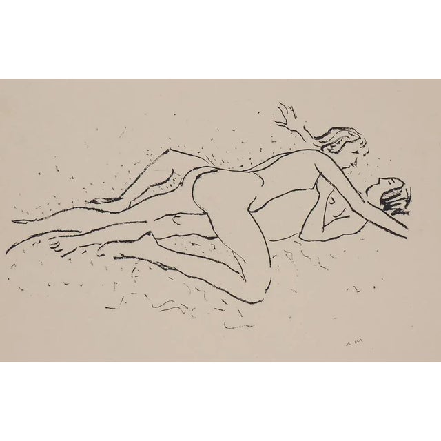 Albert Marquet Skin to Skin, 1925 Original lithograph Signed in the plate On Arches vellum 25 x 33cm INFORMATION: Edition...