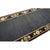 1920s Navy Blue Solid Minimalist Deco Antique Chinese Peking Runner Rug For Sale - Image 9 of 11