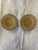Green 1940s Style Roseville Style Pottery Candlestick Holders - a Pair For Sale - Image 8 of 11