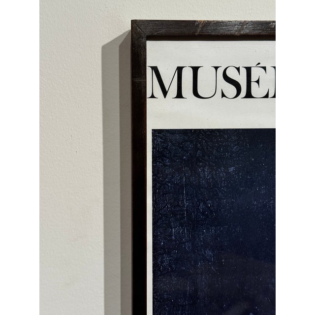 French Vintage French Musée Marmottan “Collections 1er Empire” Museum Poster, Framed For Sale - Image 3 of 6