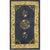 1920s Navy Floral Birds Medallion Antique Chinese Peking Knotted Wool Carpet Rug For Sale In New York - Image 6 of 6