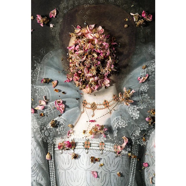 "Even Flowers Died in 2020" Contemporary Dada Style Limited Edition Photograph by Zeren Badar For Sale