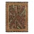 Tribal Style Rug in Red, Green Geometric Pattern and Beige Border by Rug & Kilim For Sale
