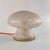 Beige Italian Mottled Murano Glass Mushroom Table Lamp, 1980s For Sale - Image 8 of 12